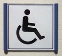 Behindertengerechte Toilette